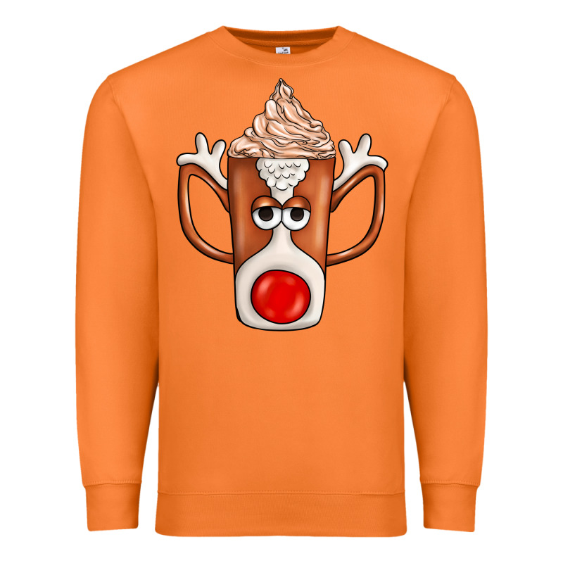 Coffee  Animal Premium Sweatshirt by CowhideDigitalArt | Teevron