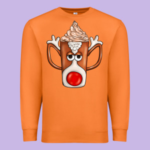 Coffee  Animal Premium Sweatshirt Designed By Cowhidedigitalart