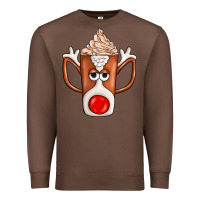 Chestnut Coffee  Animal Premium Sweatshirt - CowhideDigitalArt