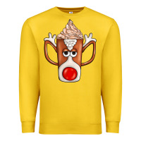 Lemon Coffee  Animal Premium Sweatshirt - CowhideDigitalArt