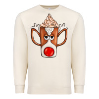Sandshell Coffee  Animal Premium Sweatshirt - CowhideDigitalArt