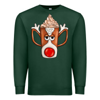 Sports Green Coffee  Animal Premium Sweatshirt - CowhideDigitalArt