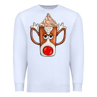 White Coffee  Animal Premium Sweatshirt - CowhideDigitalArt