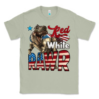 Matcha Red White Rawr Dinosaur T-Rex Classic Tee - LillyAllenDesigns