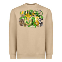 Mushroom lucky nurse St. Patrick's Heavyweight Sweatshirt - HowdyJamesFarm