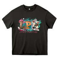 Asphalt lpn licensed practical nurse western Heavy Core Tee - NancyCooperArtShop
