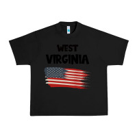 Black WEST VIRGINIA Urban Heavy Tee - Bettercallsaul