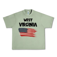Oil Green WEST VIRGINIA Urban Heavy Tee - Bettercallsaul