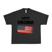 Pigment Black WEST VIRGINIA Urban Heavy Tee - Bettercallsaul