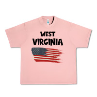 Salmon WEST VIRGINIA Urban Heavy Tee - Bettercallsaul