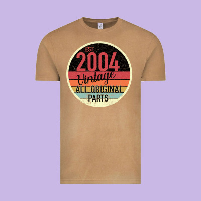 15th Birthday Gift Vintage 2004 Vintage Tee Designed By Bettercallsaul