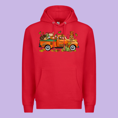 Thanksgiving Truck With Gnome Bbs Premium Hoodie Designed By Bundleandbundleshop