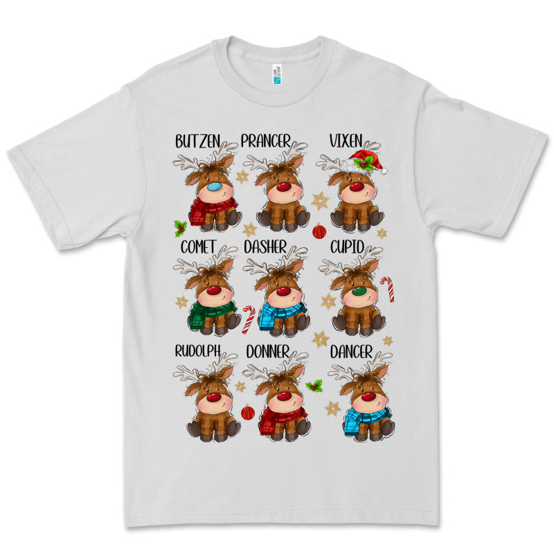 Christmas Reindeers Premium Tee by MaliasSmallBusiness | Teevron
