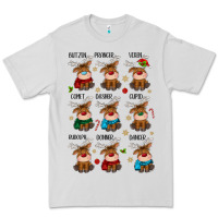 Dove Grey christmas reindeers Premium Tee - MaliasSmallBusiness