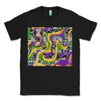 Black mardi gras cowhide Classic Tee - RanaPortraitStore