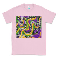Bubblegum Pink mardi gras cowhide Classic Tee - RanaPortraitStore