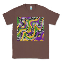 Chestnut mardi gras cowhide Classic Tee - RanaPortraitStore