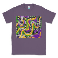 Lavender mardi gras cowhide Classic Tee - RanaPortraitStore