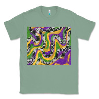 Sage mardi gras cowhide Classic Tee - RanaPortraitStore