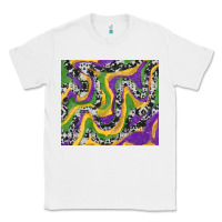 White mardi gras cowhide Classic Tee - RanaPortraitStore