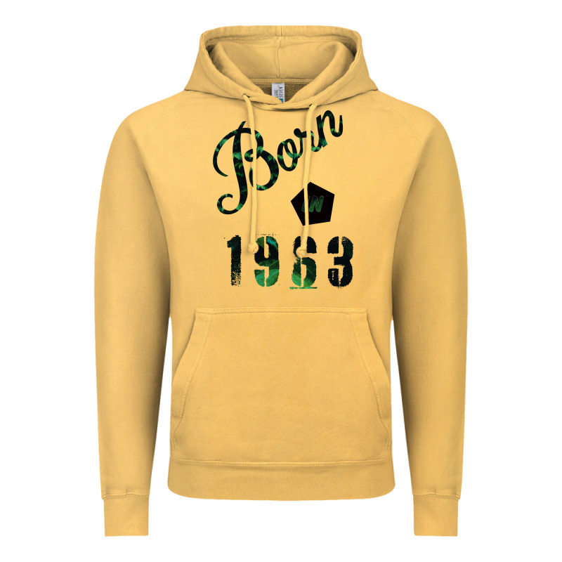 Born In 1963 Vintage Hoodie by Bettercallsaul | Teevron