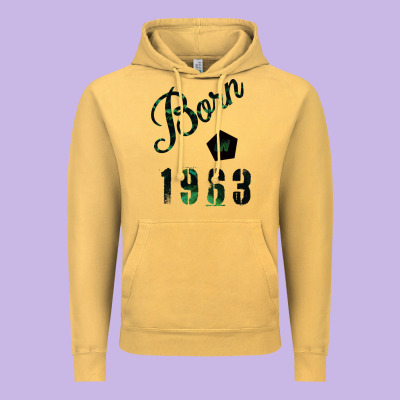 Born In 1963 Vintage Hoodie Designed By Bettercallsaul