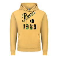 Vintage Mustard Born In 1963 Vintage Hoodie - Bettercallsaul
