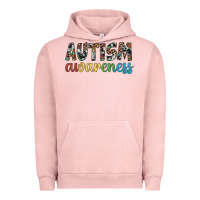 Pigment Salmon autism awareness Urban Hoodie - Artiststas
