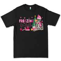 Black freezing to death skeleton Premium Tee - MaliasSmallBusiness