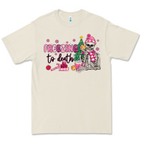 Bone freezing to death skeleton Premium Tee - MaliasSmallBusiness