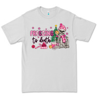 Dove Grey freezing to death skeleton Premium Tee - MaliasSmallBusiness