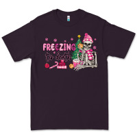 Plum freezing to death skeleton Premium Tee - MaliasSmallBusiness