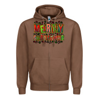 Chestnut merry christmas Zipper Hoodie - FaDigitalArtStudio