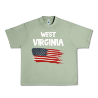 Oil Green WEST VIRGINIA Urban Heavy Tee - Bettercallsaul
