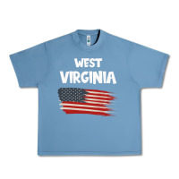 Pebble Blue WEST VIRGINIA Urban Heavy Tee - Bettercallsaul