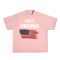 Salmon WEST VIRGINIA Urban Heavy Tee - Bettercallsaul