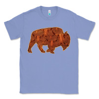 Colony Blue Bison Silhouette Red Skull Classic Tee - Bettercallsaul
