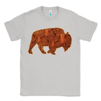Moon Dust Bison Silhouette Red Skull Classic Tee - Bettercallsaul