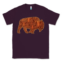Plum Bison Silhouette Red Skull Classic Tee - Bettercallsaul