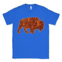 True Royal Bison Silhouette Red Skull Classic Tee - Bettercallsaul