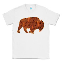 White Bison Silhouette Red Skull Classic Tee - Bettercallsaul