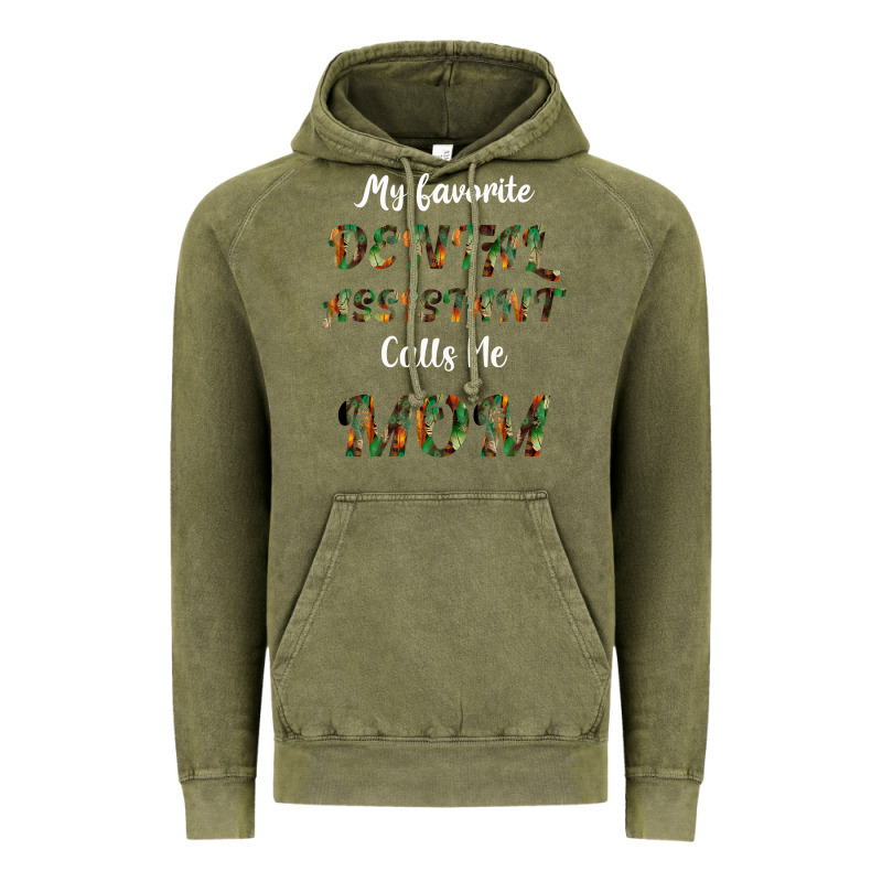 My Favorite Dental Assistant Calls Me Mom Vintage Hoodie by Bettercallsaul | Teevron