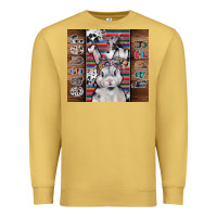 Antique Gold happy easter Premium Sweatshirt - CowhideDigitalArt