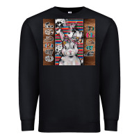 Black happy easter Premium Sweatshirt - CowhideDigitalArt