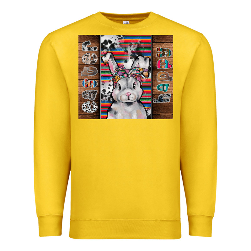 Happy Easter Premium Sweatshirt by CowhideDigitalArt | Teevron