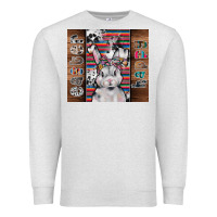 Oatmeal Heather happy easter Premium Sweatshirt - CowhideDigitalArt