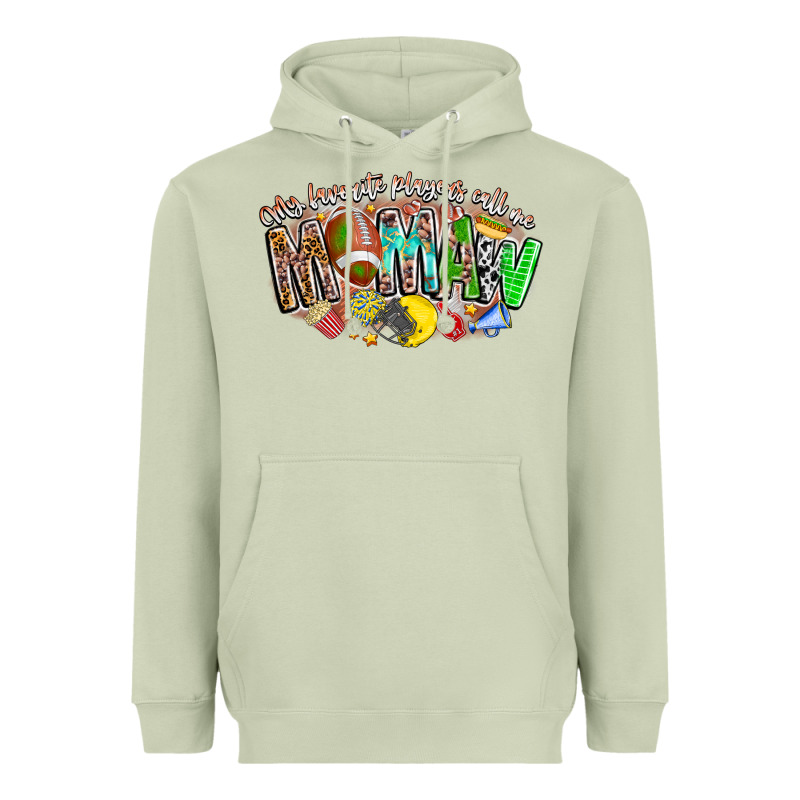 My Favorite Players Call Me Mawmaw Heavyweight Hoodie by CowhideDigitalArt | Teevron