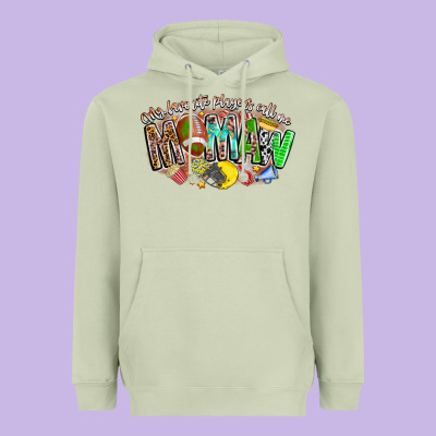 My Favorite Players Call Me Mawmaw Heavyweight Hoodie Designed By Cowhidedigitalart