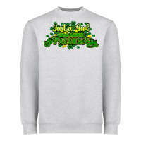 Just A Girl Who Loves St. Patrick's Day Heavyweight Sweatshirt | Teevron
