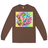 Chestnut retro summer Long Sleeve Tee - TumblerDesignByShophia